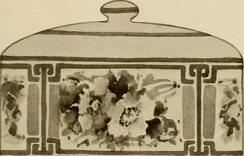 An illustration from Keramic studio, 1899, leaf 340