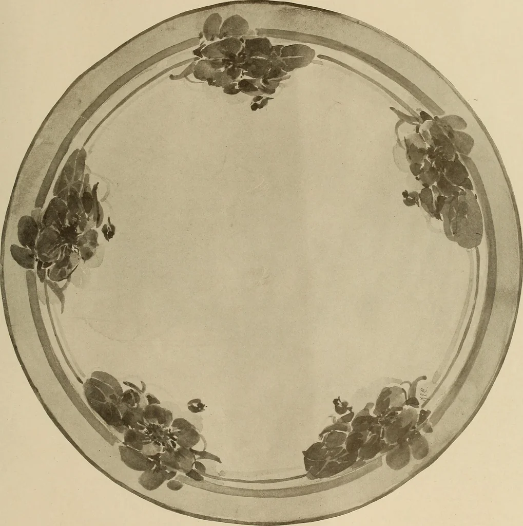 An illustration from Keramic studio, 1899, leaf 350
