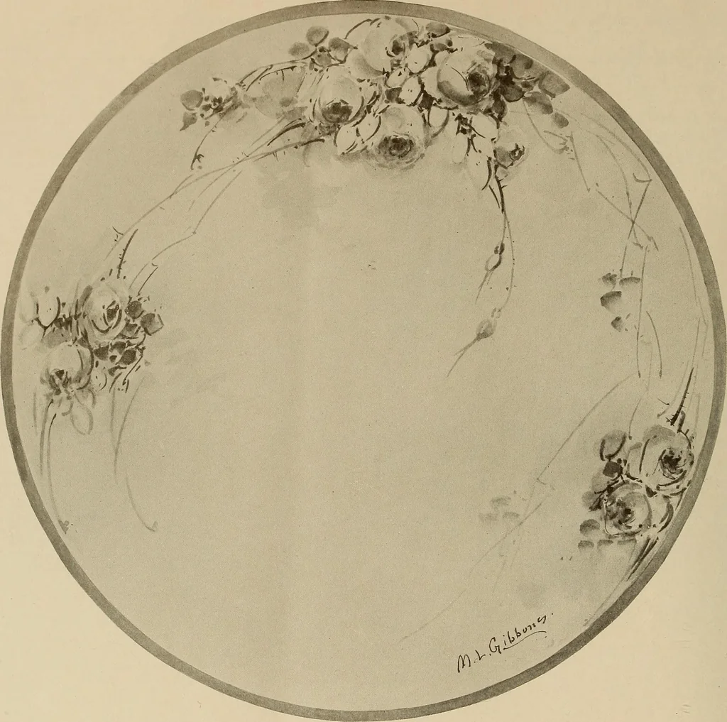 An illustration from Keramic studio, 1899, leaf 351
