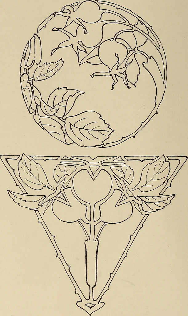 An illustration from Keramic studio, 1899, leaf 355
