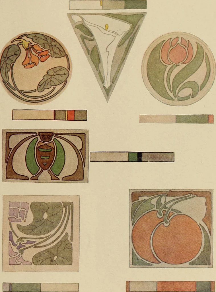 An illustration from Keramic studio, 1899, leaf 368
