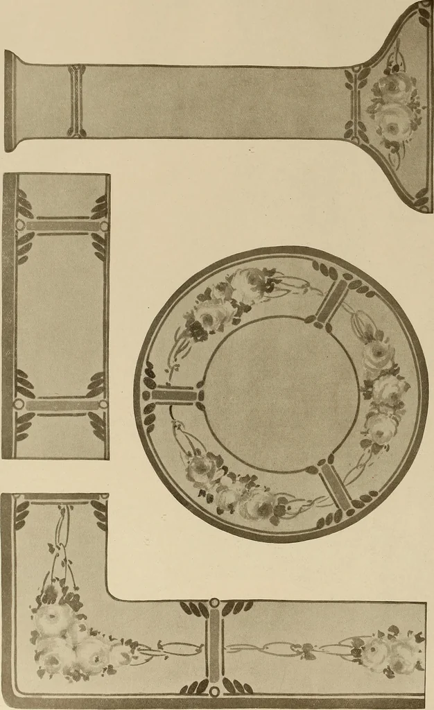 An illustration from Keramic studio, 1899, leaf 373