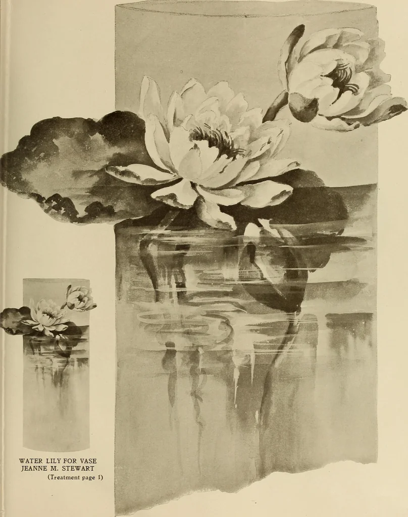 An illustration from Keramic studio, 1899, leaf 376