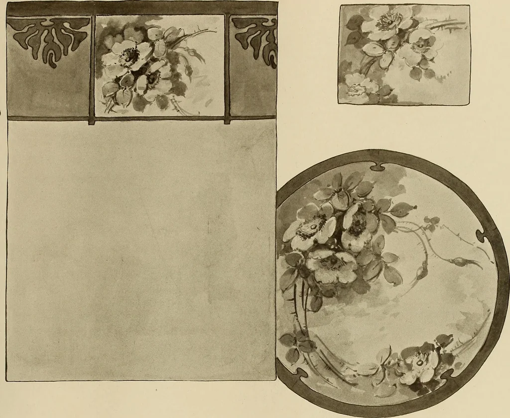 An illustration from Keramic studio, 1899, leaf 378