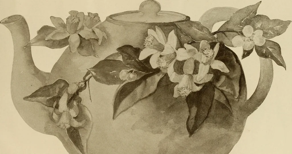An illustration from Keramic studio, 1899, leaf 390