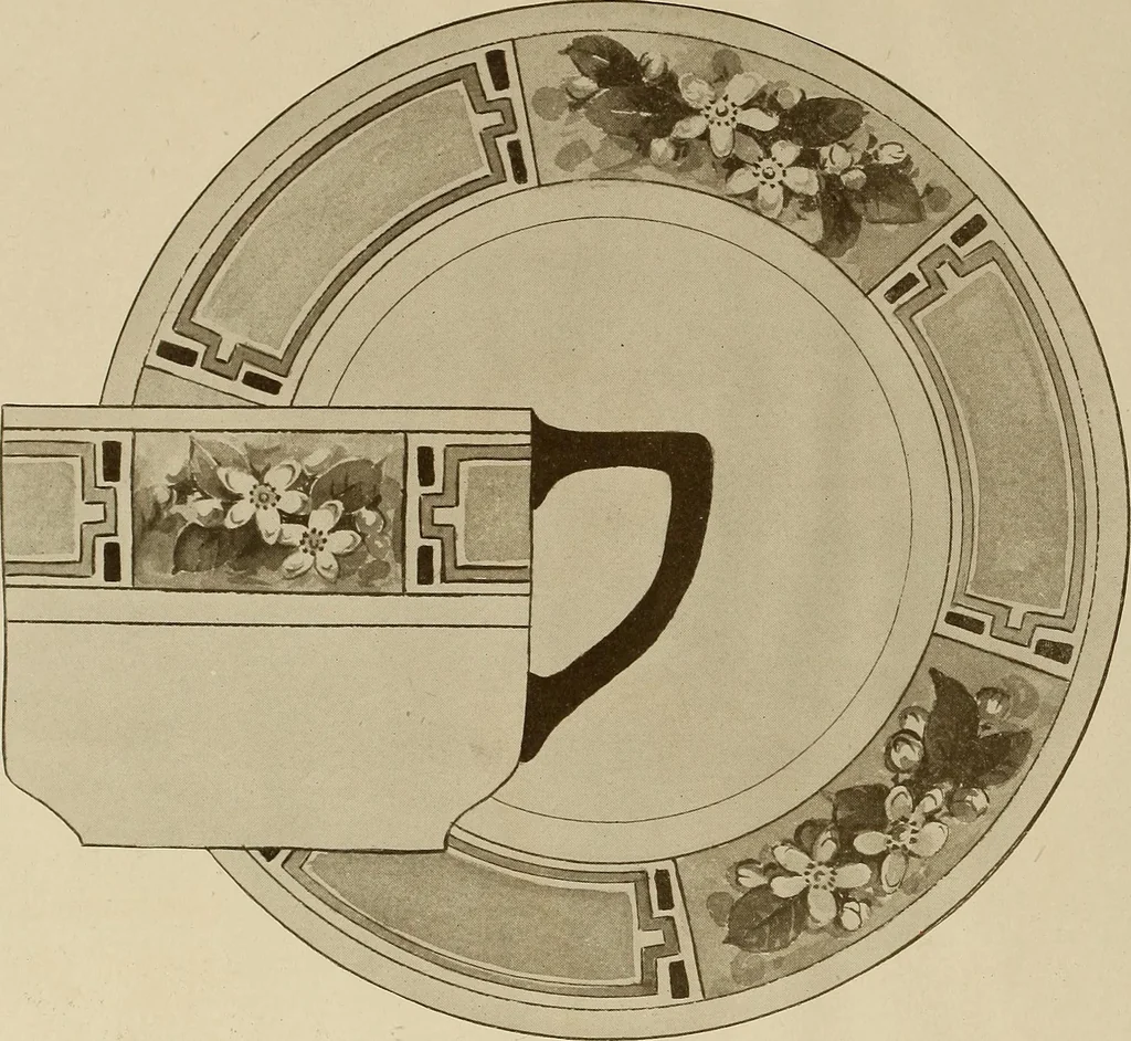 An illustration from Keramic studio, 1899, leaf 391