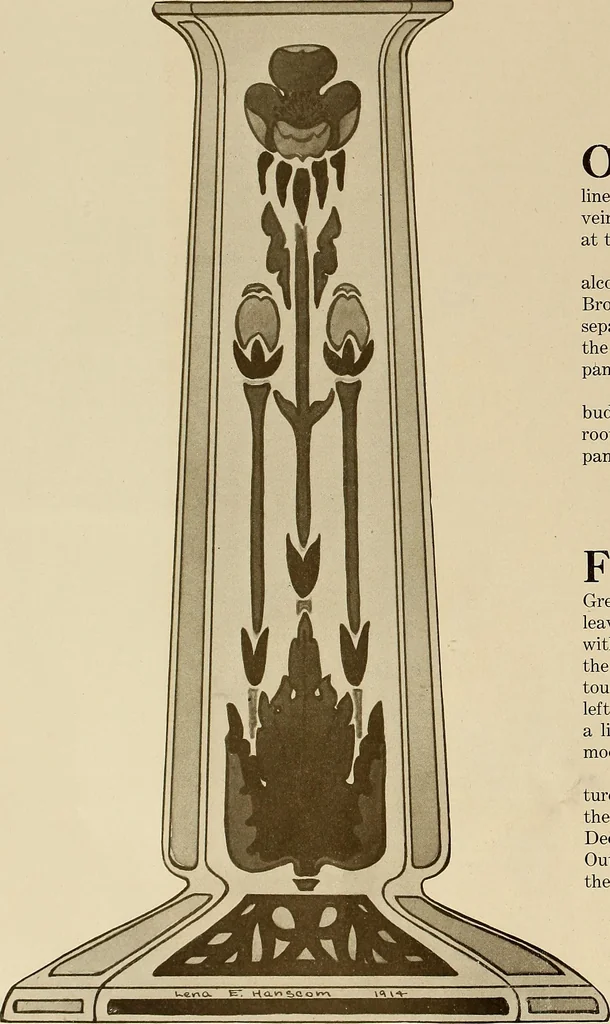 An illustration from Keramic studio, 1899, leaf 49