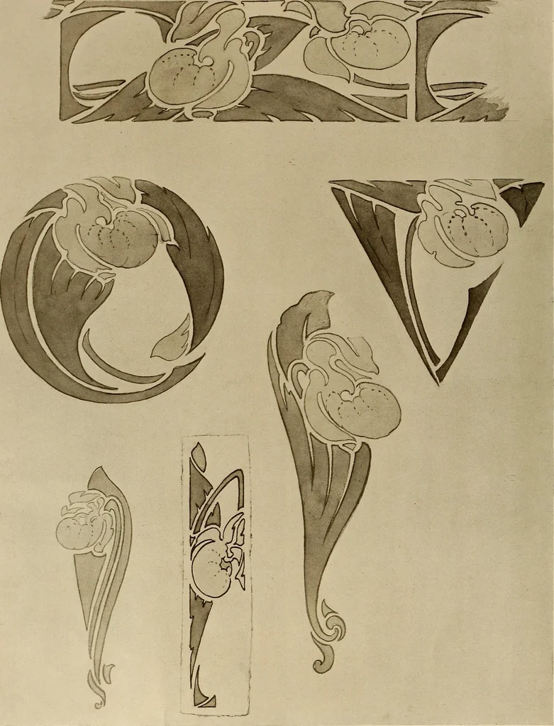 An illustration from Keramic studio, 1899, leaf 51