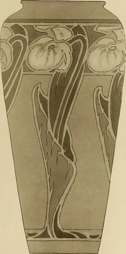 An illustration from Keramic studio, 1899, leaf 52