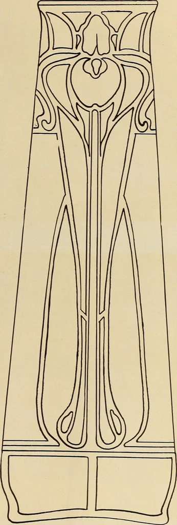 An illustration from Keramic studio, 1899, leaf 58