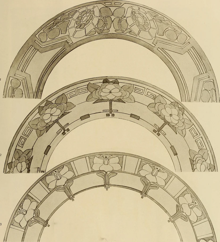 An illustration from Keramic studio, 1899, leaf 60