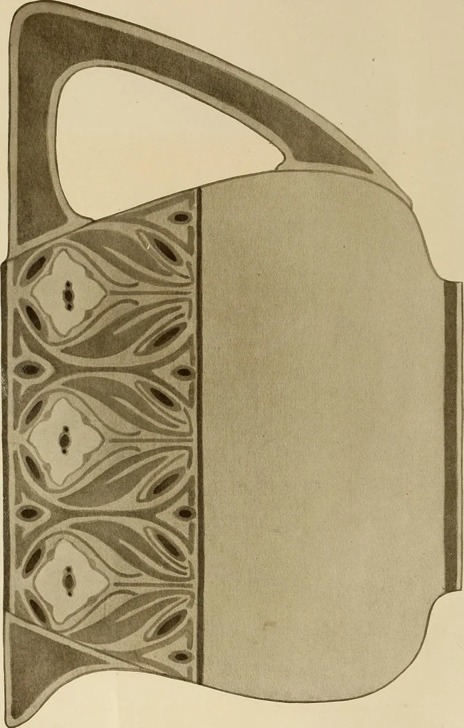 An illustration from Keramic studio, 1899, leaf 63