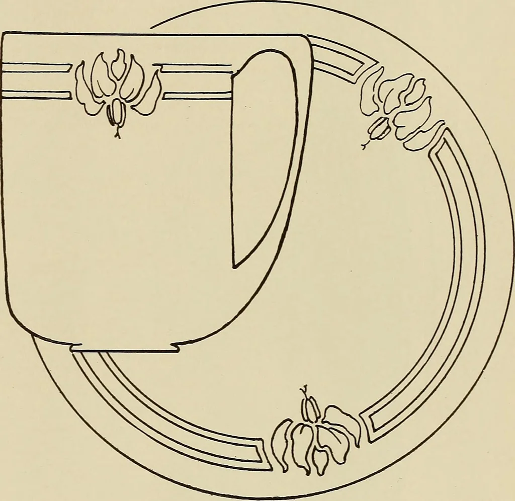 An illustration from Keramic studio, 1899, leaf 82