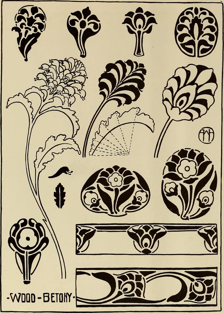 An illustration from Keramic studio, 1899, leaf 85
