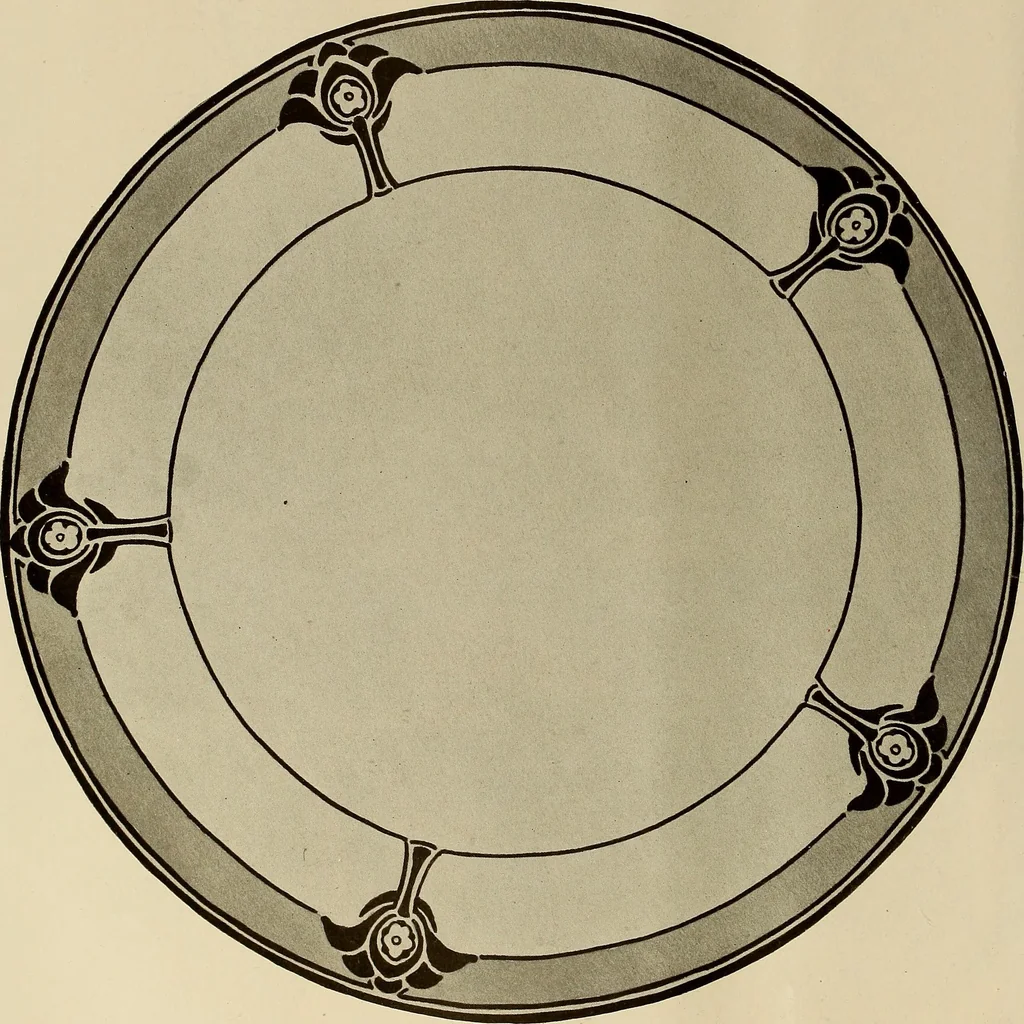An illustration from Keramic studio, 1899, leaf 87