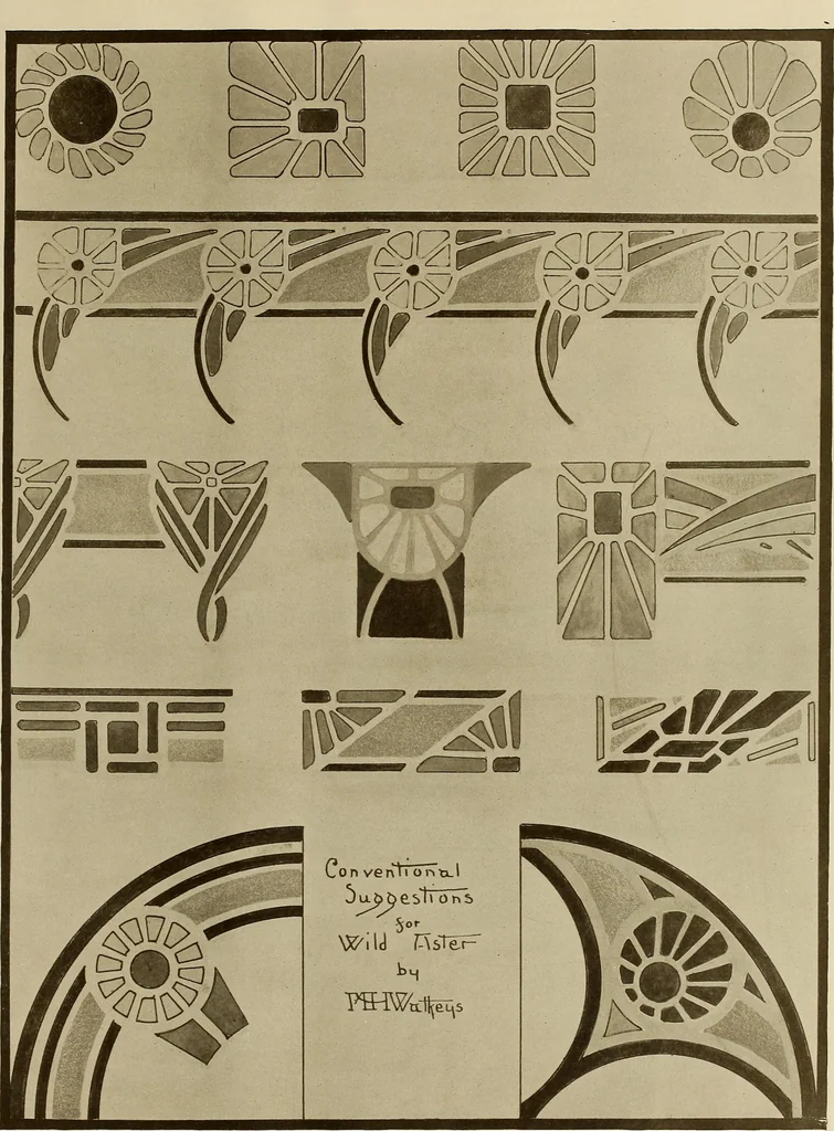 An illustration from Keramic studio, 1899, leaf 90