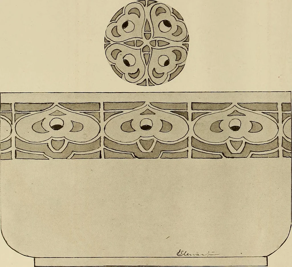 An illustration from Keramic studio, 1899, leaf 91
