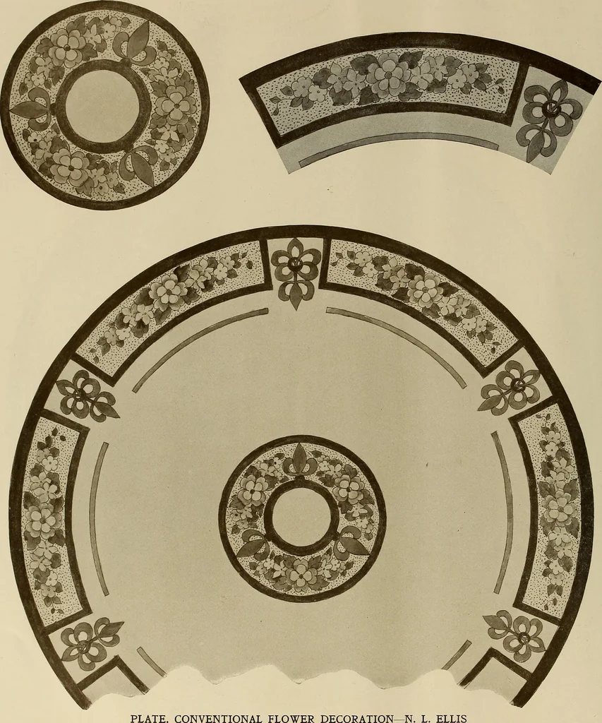 An illustration from Keramic studio, 1899, leaf 97