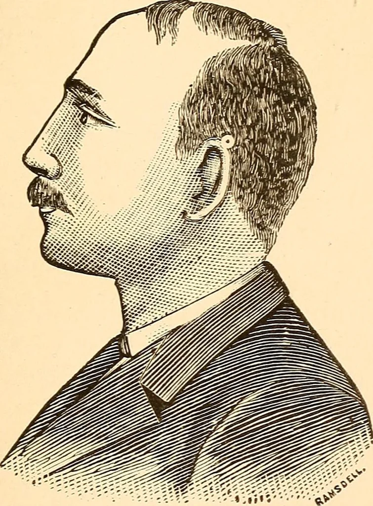 An illustration from Key to phrenology, 1890, leaf 102