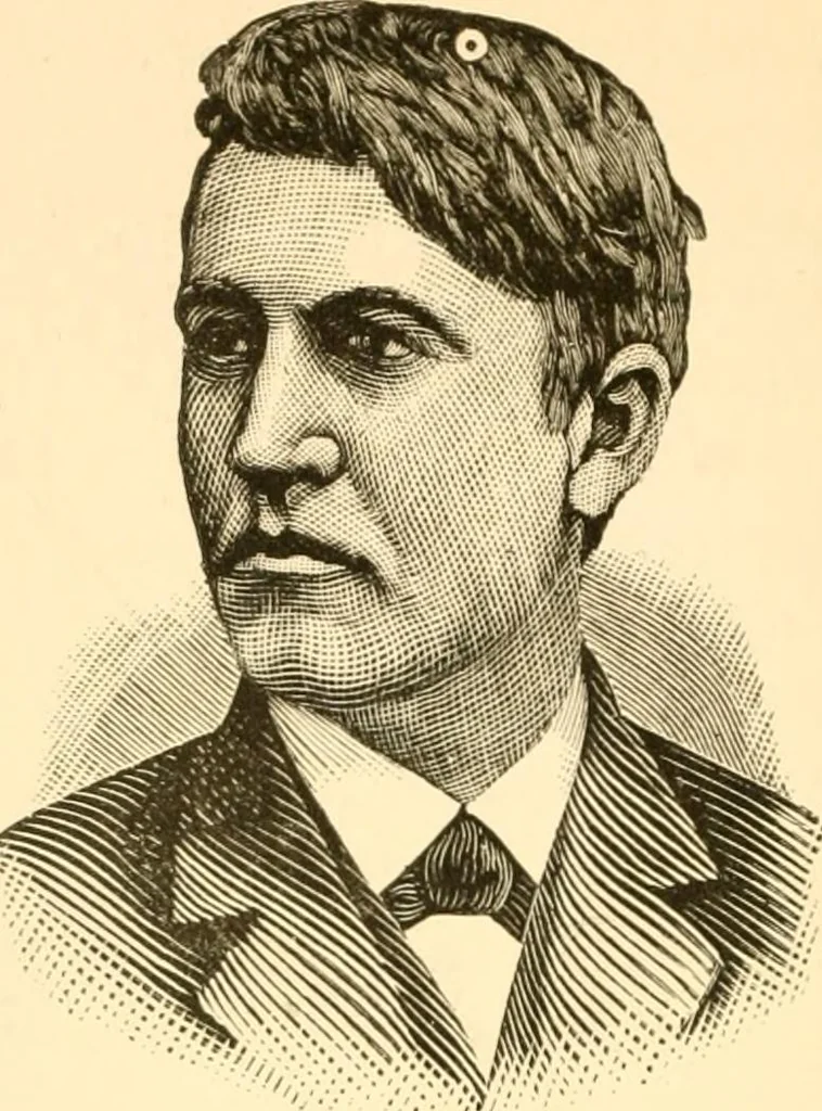 An illustration from Key to phrenology, 1890, leaf 133
