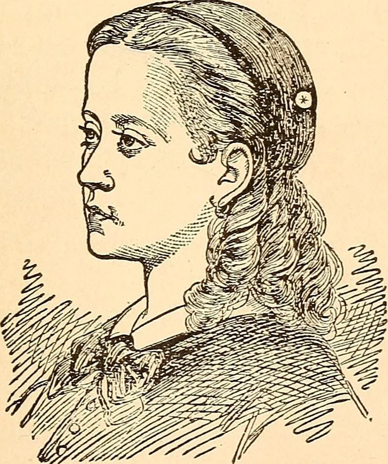 An illustration from Key to phrenology, 1890, leaf 86