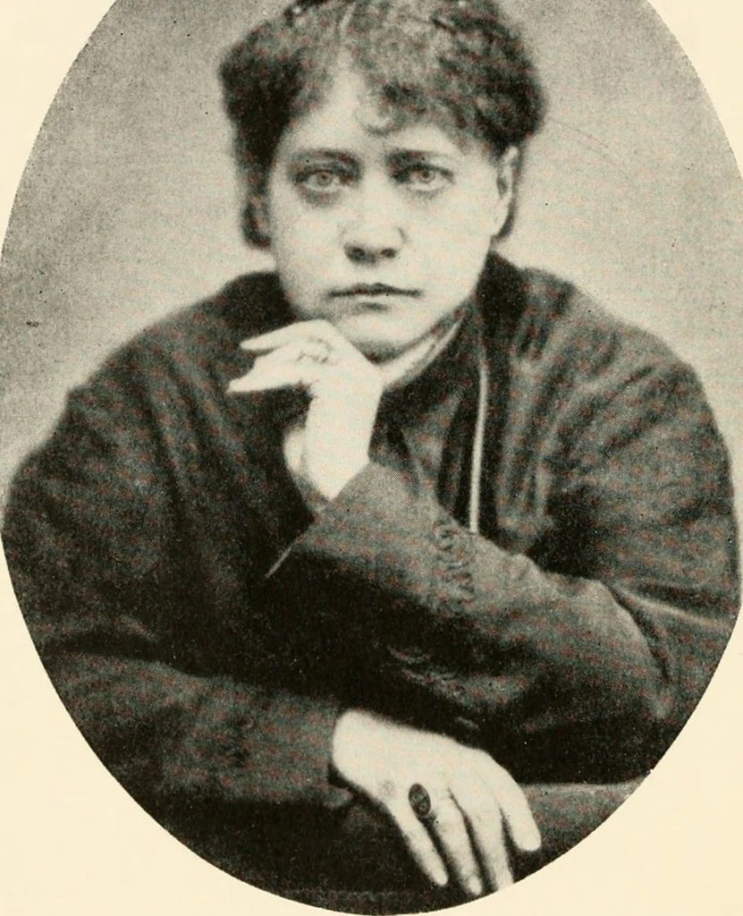 An illustration from Key to theosophy : being a clear exposition in the form of question and answer of the ethics, science and philosophy, for the study of which the Universal brotherhood and Theosophical society has been founded : with a copious glossary of general theosophical terms, 1907, leaf 11
