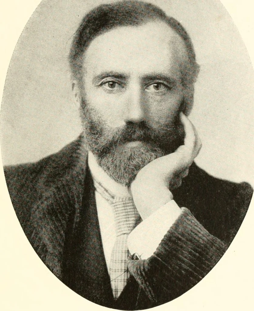 An illustration from Key to theosophy : being a clear exposition in the form of question and answer of the ethics, science and philosophy, for the study of which the Universal brotherhood and Theosophical society has been founded : with a copious glossary of general theosophical terms, 1907, leaf 12