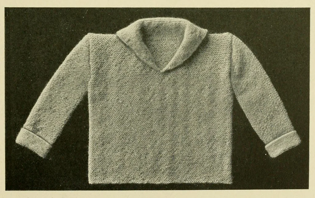An illustration from Khaki knitting book, 1917, leaf 25