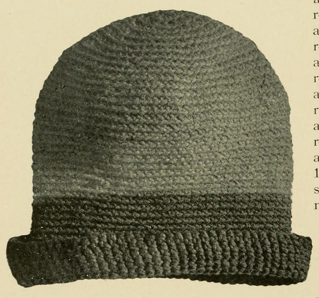 An illustration from Khaki knitting book, 1917, leaf 34