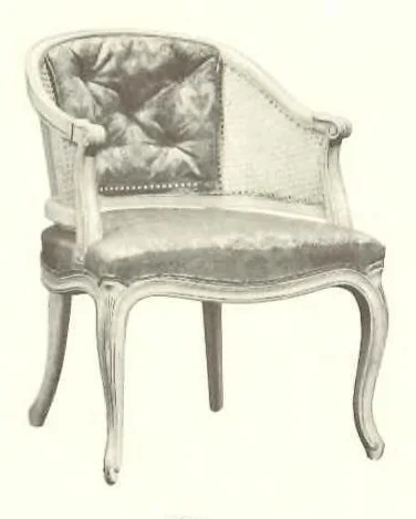 An illustration from Kindel French Provincial Louis XV Furniture 1973, 1973, leaf 20