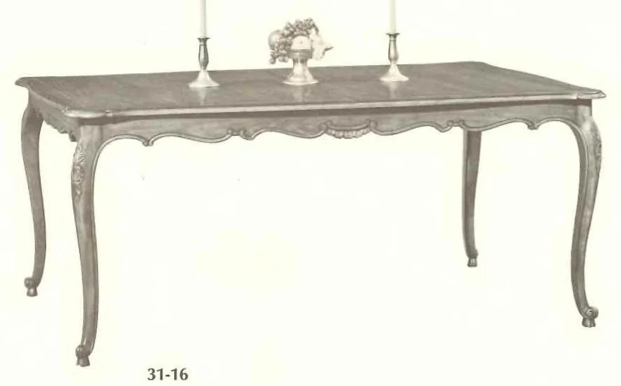 An illustration from Kindel French Provincial Louis XV Furniture 1973, 1973, leaf 6