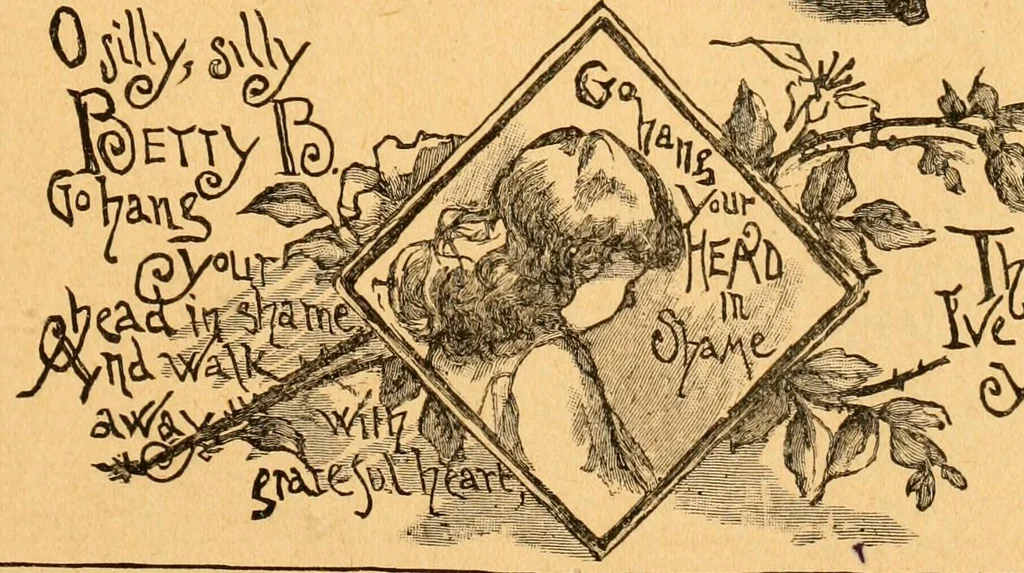 An illustration from The kindergarten;, 1891, leaf 102