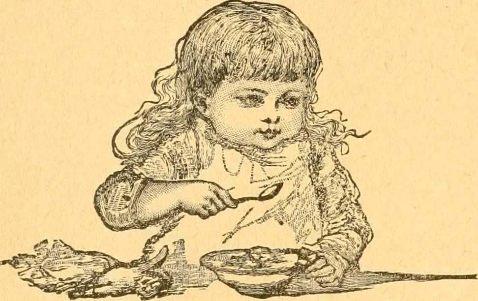An illustration from The kindergarten;, 1891, leaf 103