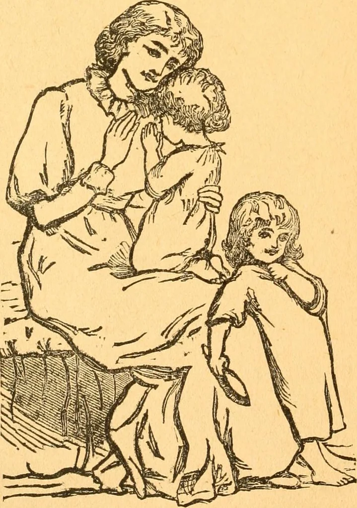 An illustration from The kindergarten;, 1891, leaf 11