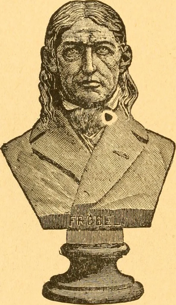 An illustration from The kindergarten;, 1891, leaf 111