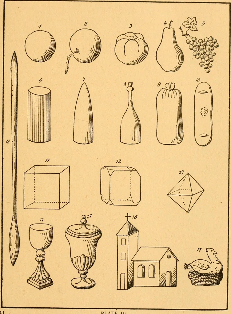 An illustration from The kindergarten;, 1891, leaf 164