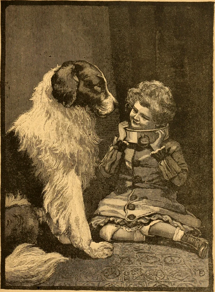 An illustration from The kindergarten;, 1891, leaf 20