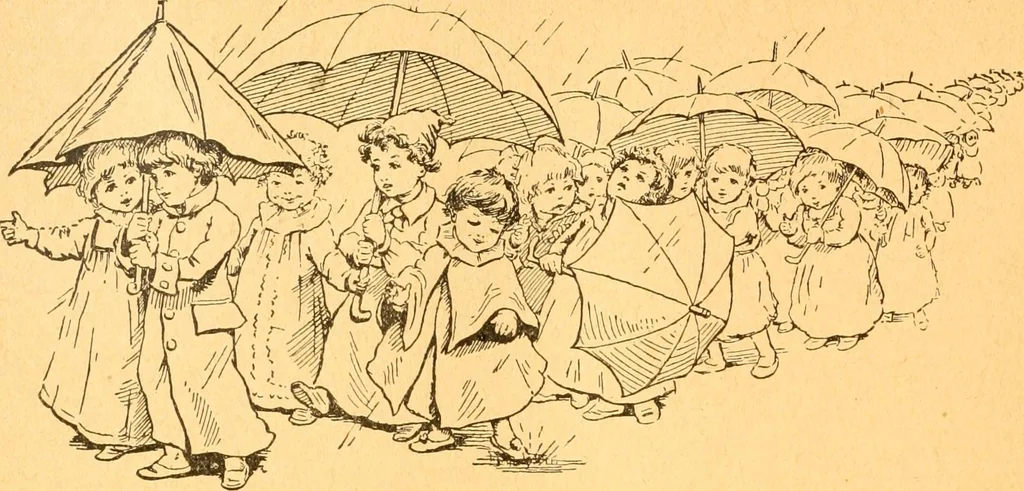 An illustration from The kindergarten;, 1891, leaf 211