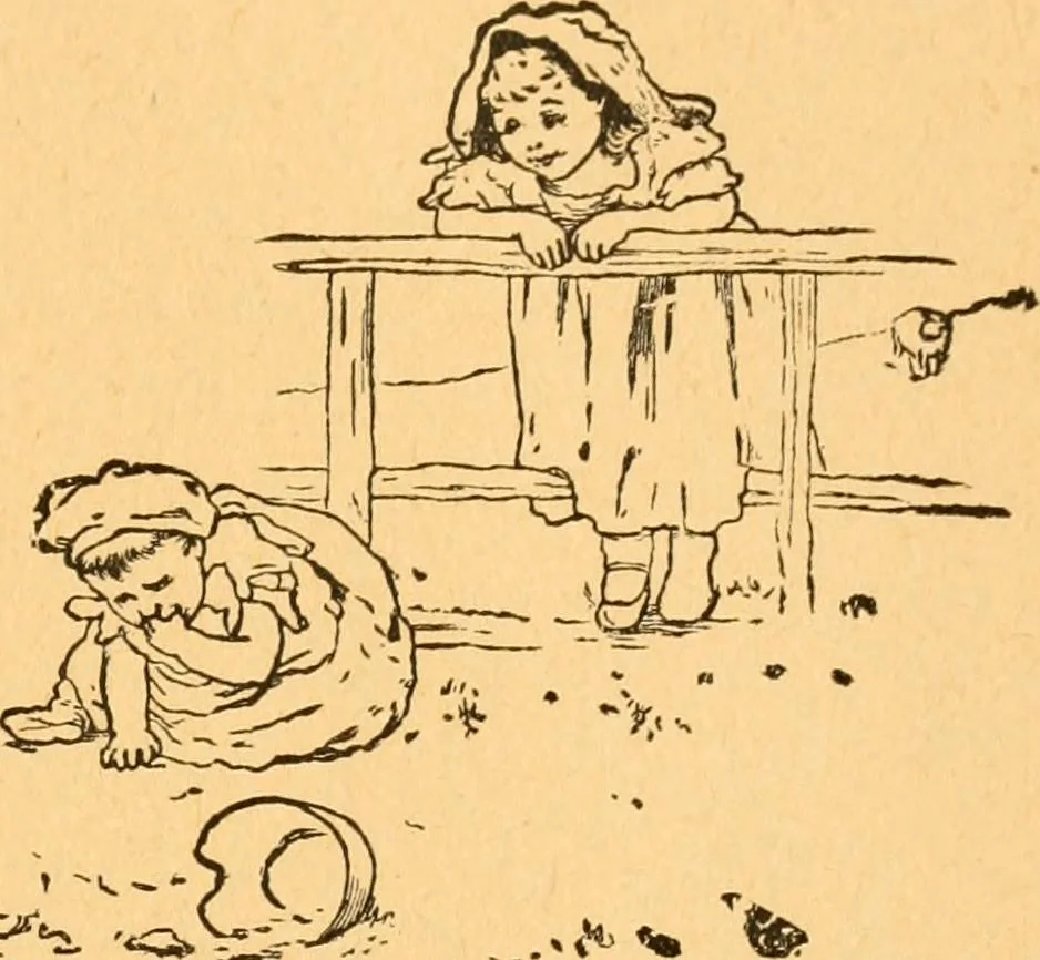 An illustration from The kindergarten;, 1891, leaf 226