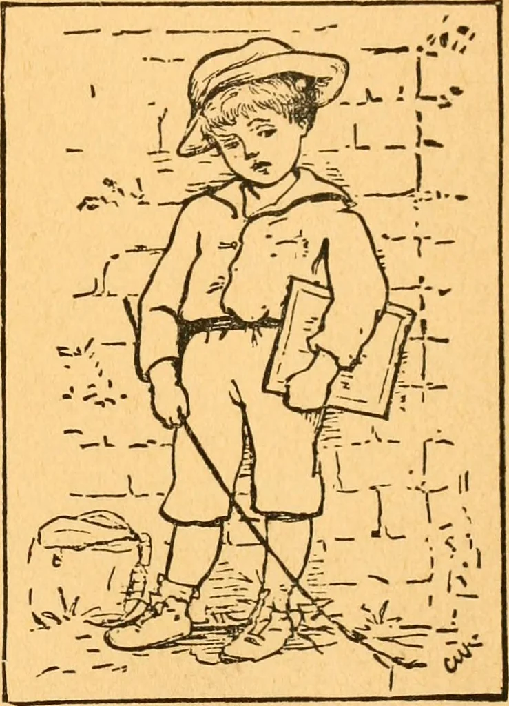 An illustration from The kindergarten;, 1891, leaf 234