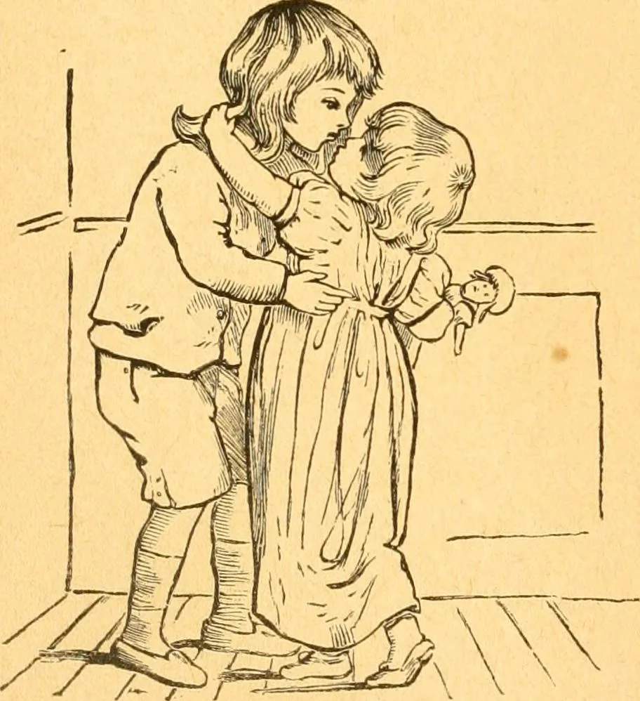 An illustration from The kindergarten;, 1891, leaf 253