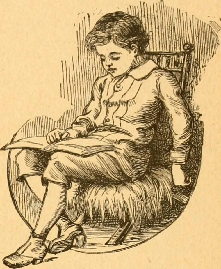 An illustration from The kindergarten;, 1891, leaf 256