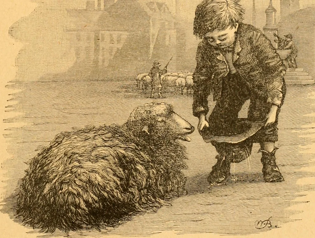 An illustration from The kindergarten;, 1891, leaf 274