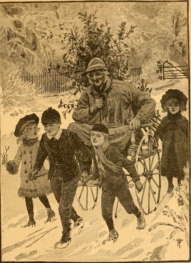 An illustration from The kindergarten;, 1891, leaf 288