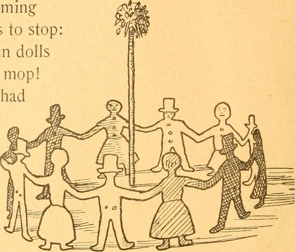 An illustration from The kindergarten;, 1891, leaf 29