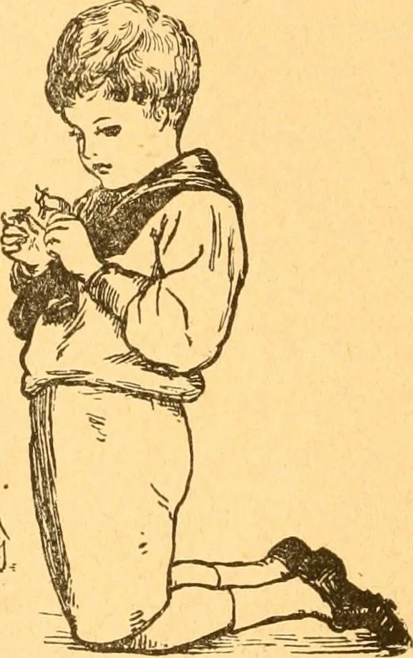 An illustration from The kindergarten;, 1891, leaf 311