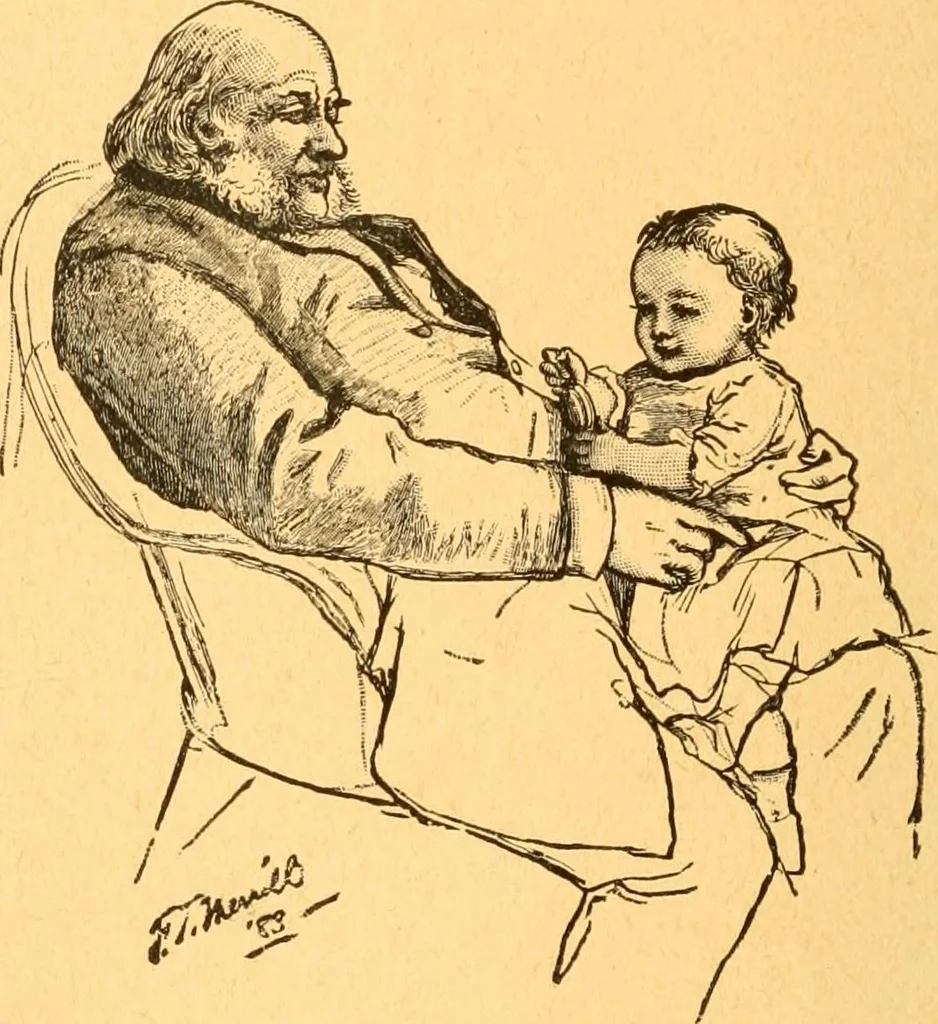 An illustration from The kindergarten;, 1891, leaf 321