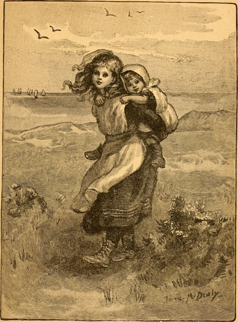 An illustration from The kindergarten;, 1891, leaf 398