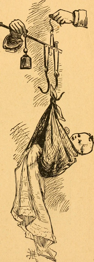 An illustration from The kindergarten;, 1891, leaf 40