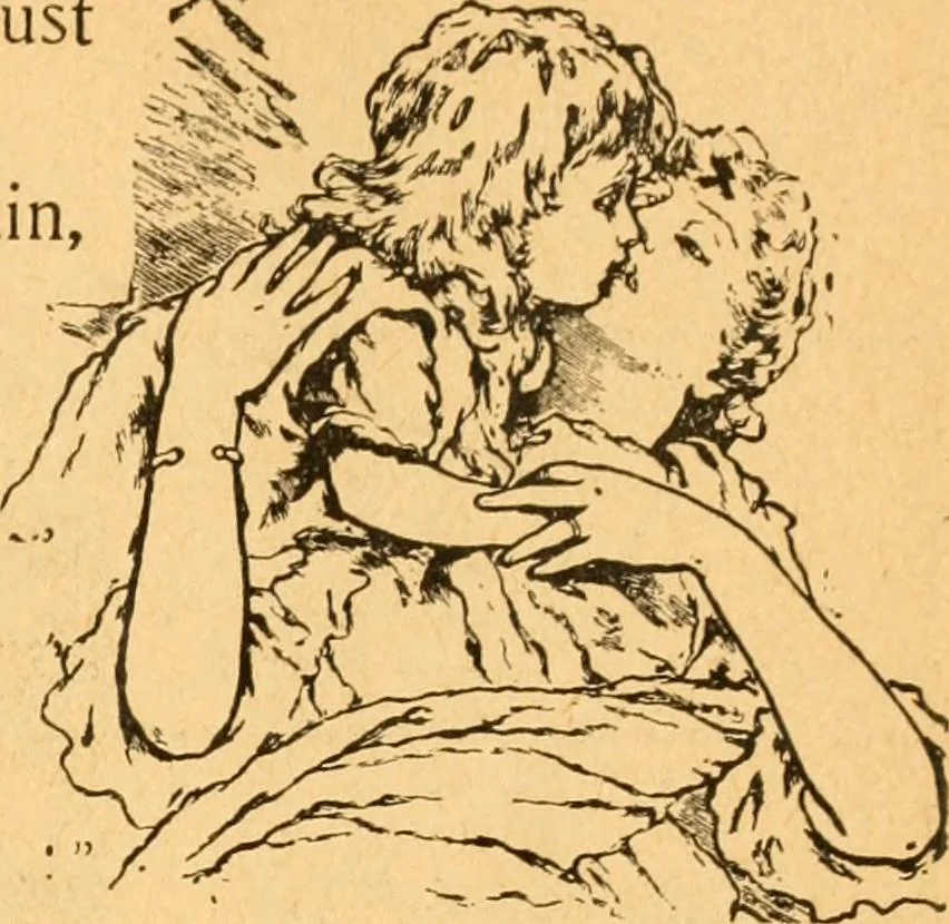 An illustration from The kindergarten;, 1891, leaf 46